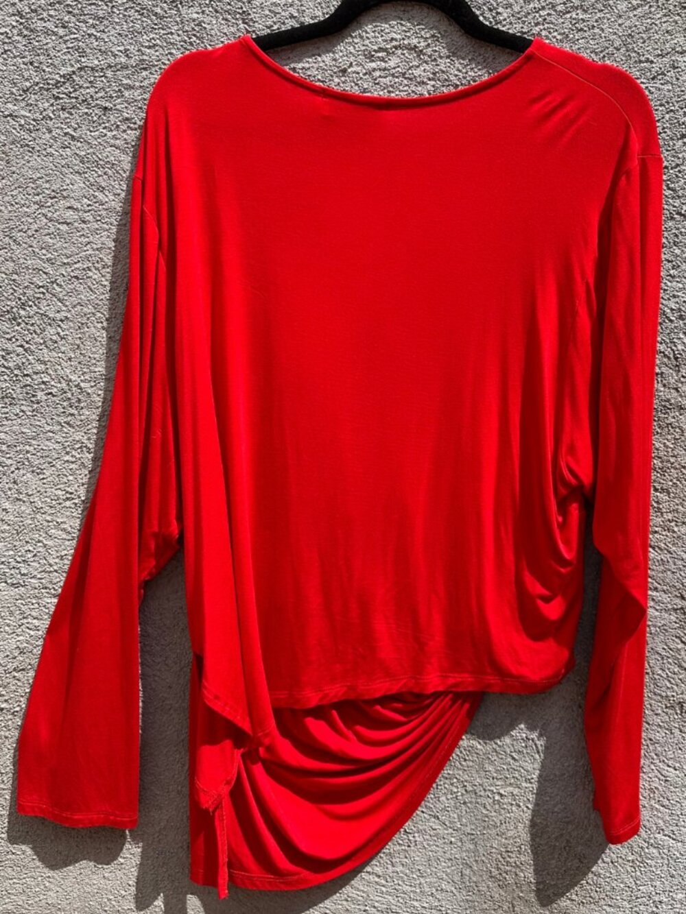What Lo Wants Ruched Side Top 5X - Picture 2 of 3